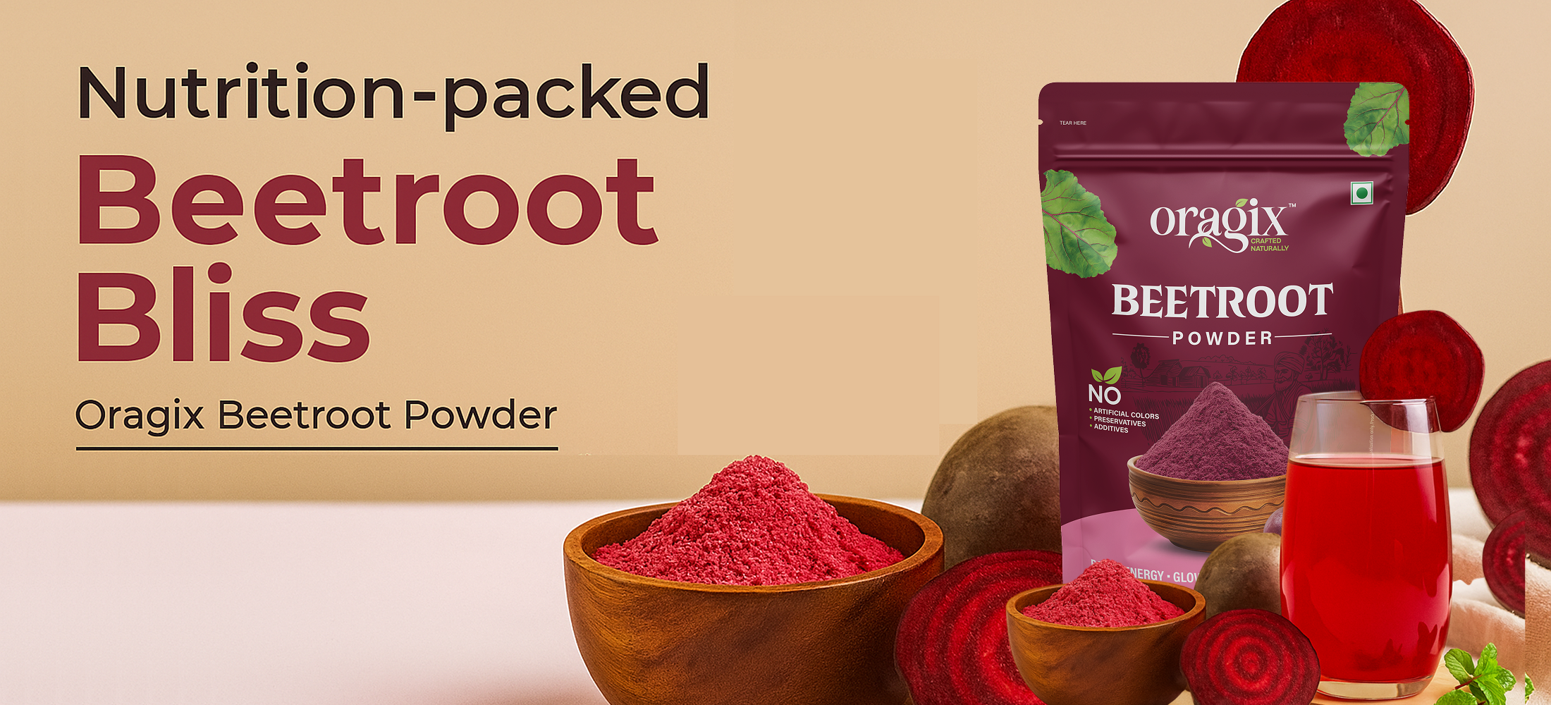 Oragix Beet Root Powders