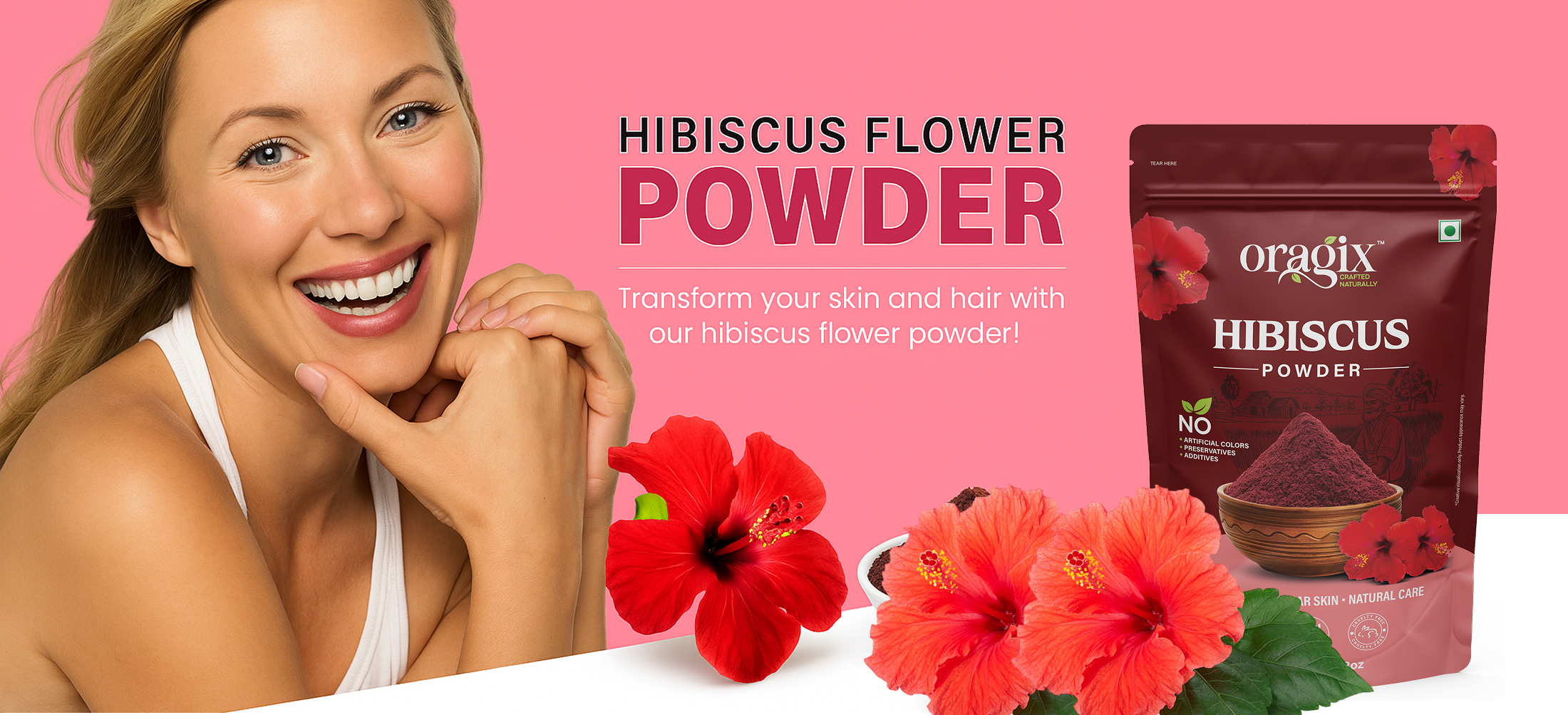 Oragix Hibiscus Powder....
